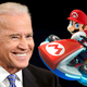 Illustration for article titled President Biden Only Just Beat His Granddaughter At iMario Kart/i